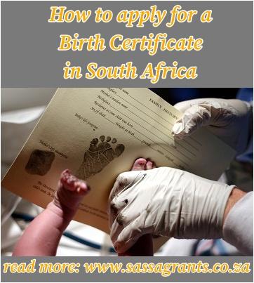 How to apply for a Birth Certificate in South Africa